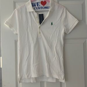 Ralph Lauren white polo